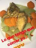 Pechuga al horno con zanahoria
