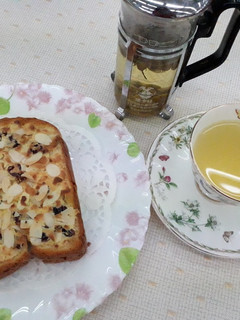 杏仁蔓越莓奶酥厚片吐司-中華二氣炸鍋 的食譜成品照片