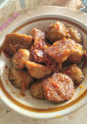 Foto resep Bakso Goreng Mercon
