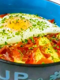 Una foto de Crema de patata