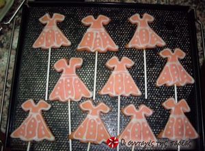 Φωτογραφία της συνταγής Cookies on a stick (σε ξυλάκι)