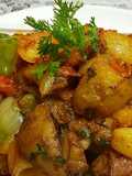 Aloo simla mirch ki sabzi