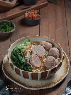 Foto resep Bakso sapi kenyal
