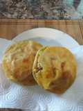Gorditas con huevo en salsa
