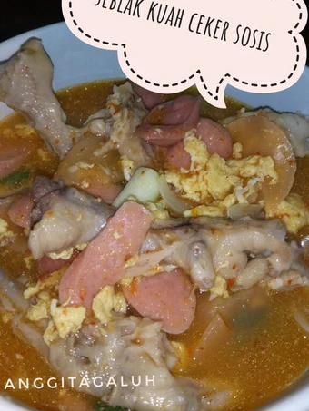 Langkah Gampang Menyiapkan Resep Seblak Kuah Ceker Sosis yang Sempurna Anti Ribet, Uenak Banget