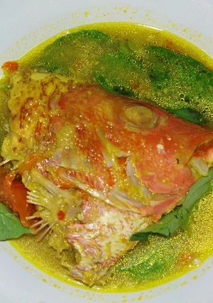Foto resep Kakap Merah Kuah Kuning