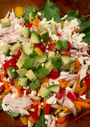 A picture of Magic salad.