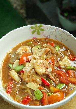 Foto resep Cah Pete udang
