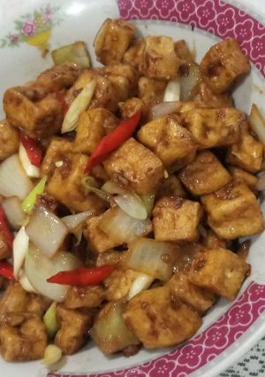Foto resep Kungpao tahu