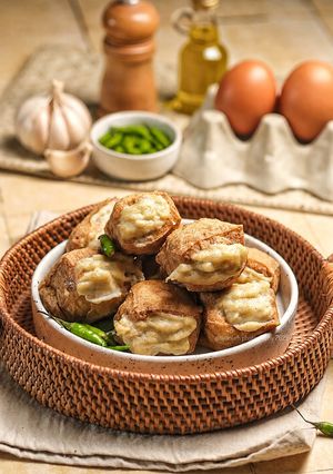 Foto resep Tahu bakso daging ayam