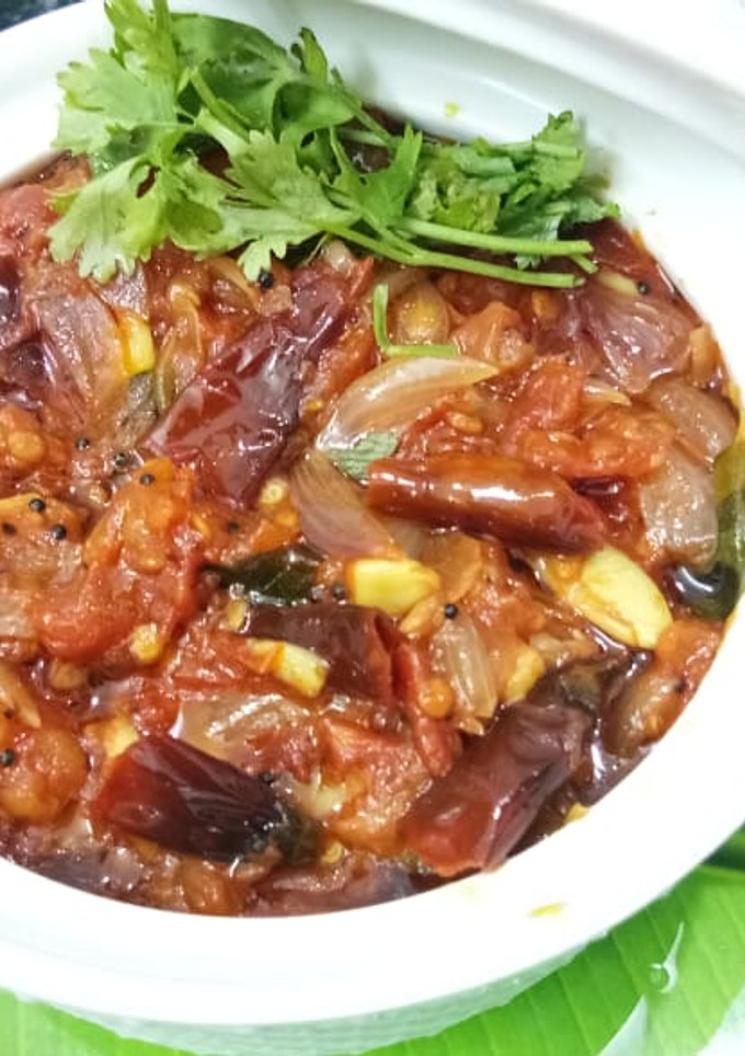 தக்காளி தொக்கு🍅🍅 செய்முறை முக்கிய புகைப்படம்