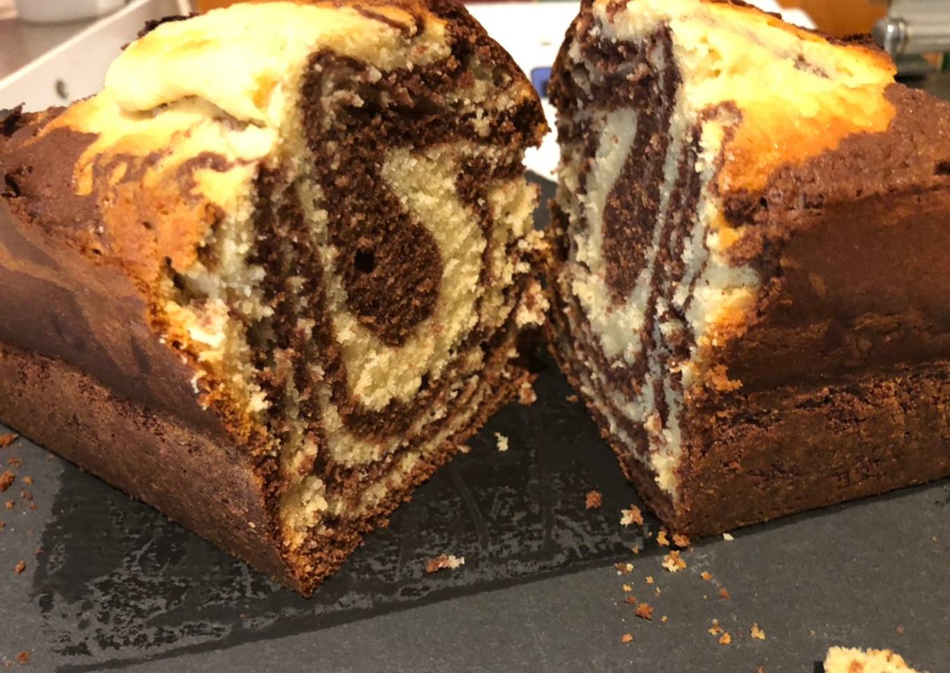Cake marbré