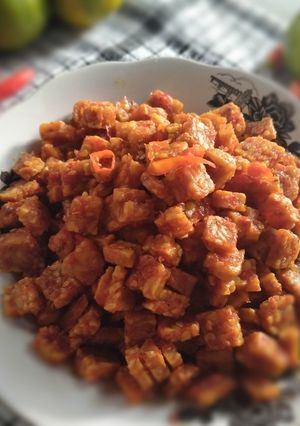 Foto resep 12. Sambal Tempe Kering