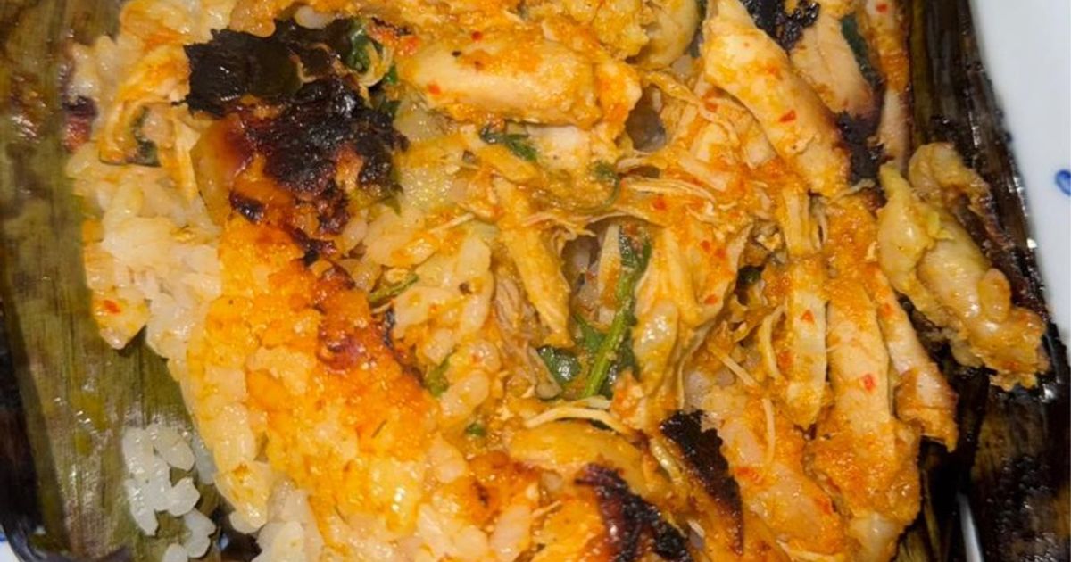 Nasi Bakar Ayam Suwir