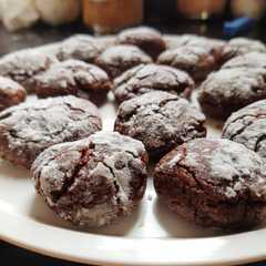Foto principal de Galletitas de chocolate craqueladas🍫🍪