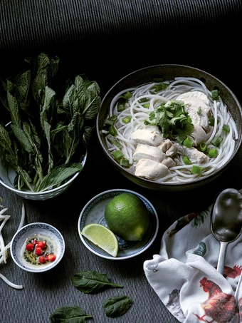 Recipe Pho Ga, Vietnamese Chicken Noodle Soup the Delicious Tasty