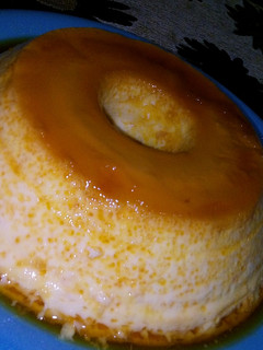 Una foto de Flan Casero