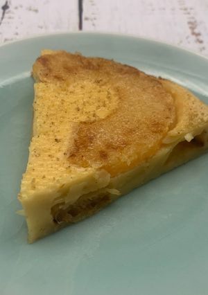 Une photo de Clafoutis à l’ananas flambé