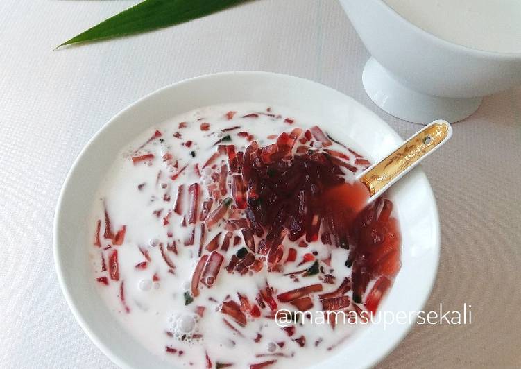 Bahan-bahan Bubur pacar yang enak dan Mudah Dibuat