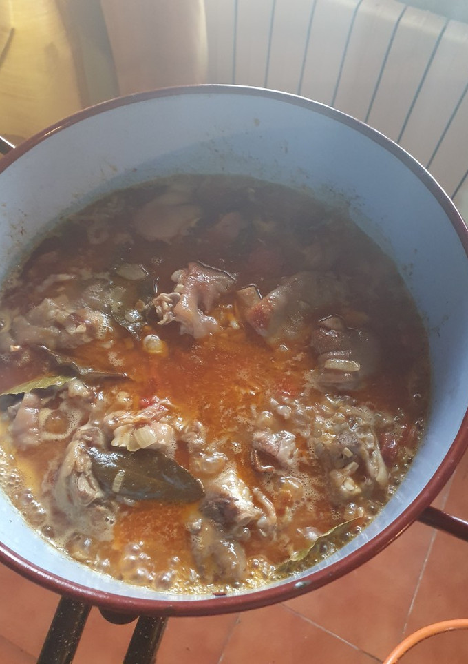 Una foto de Manitas de cerdo