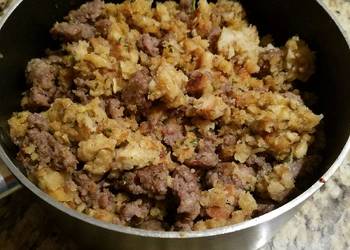 Easiest Way to Cook Delicious Sage sausage stuffing