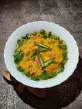 Red carrot dal