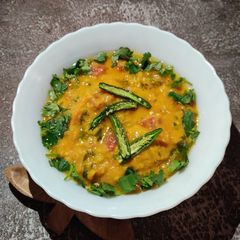 Red carrot dal A picture of Red carrot dal.
