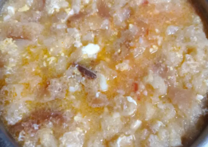 Manera fácil Hacer  Sopas de ajo con bacalao