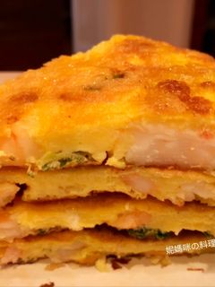 蝦仁烘蛋 的食譜成品照片