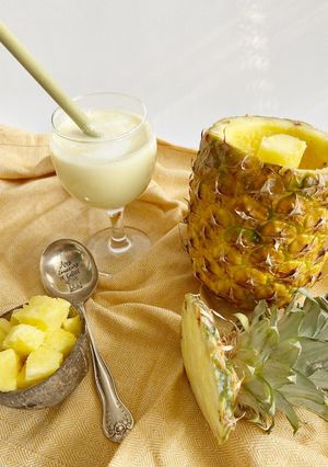 Une photo de Piña colada sans alcool 🍸
