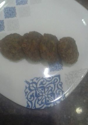 A picture of Green cutlet.