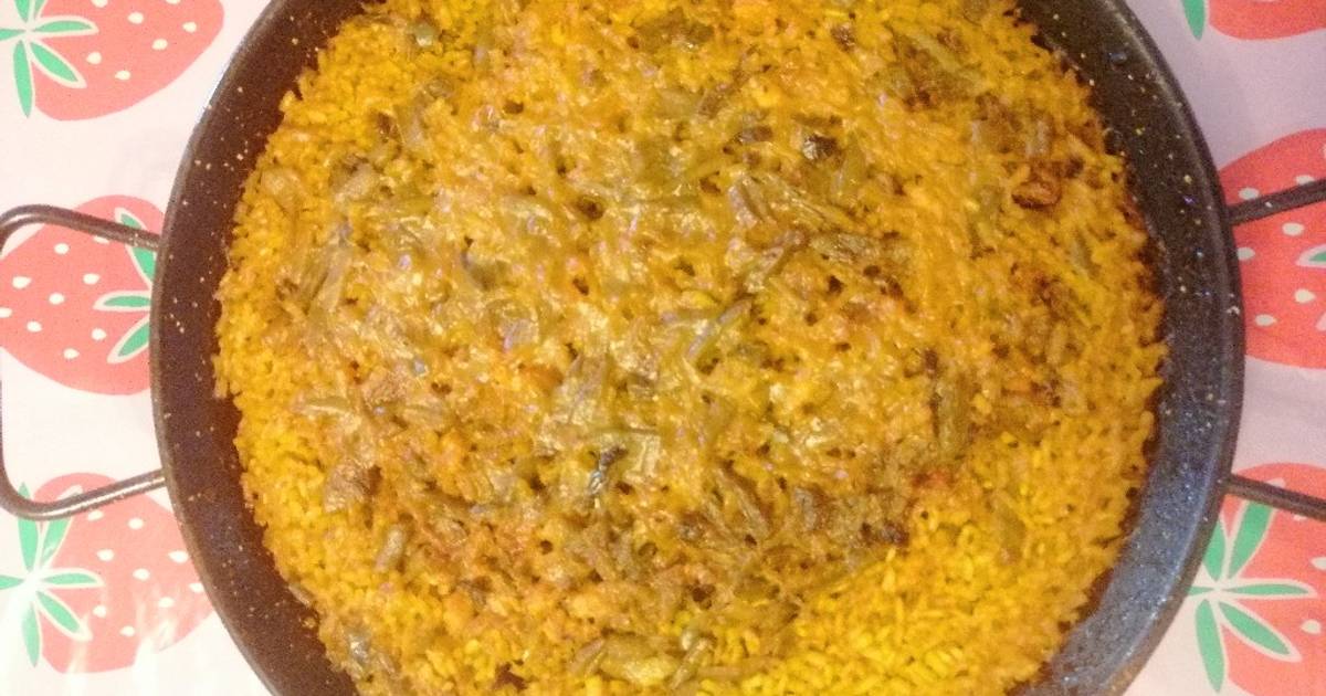 Paella ciega de marisco Receta de Rafa Villanueva Cookpad