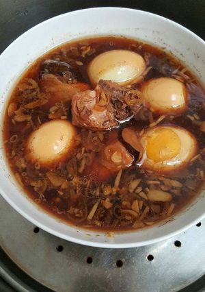 Foto resep Ayam & Telur masak kecap
