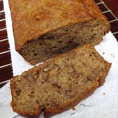 A picture of Healthy whole wheat banana bread.