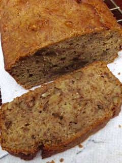 A picture of Healthy whole wheat banana bread.
