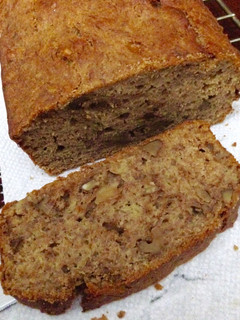 A picture of Healthy whole wheat banana bread.