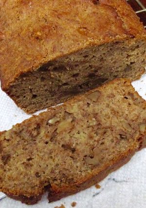 A picture of Healthy whole wheat banana bread.
