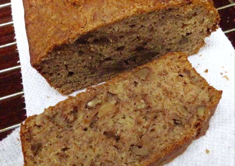 Recipe: Tasty Healthy whole wheat banana bread