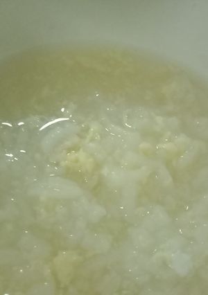 รูปของ ข้าวต้มไข่ก้นหม้อหุง