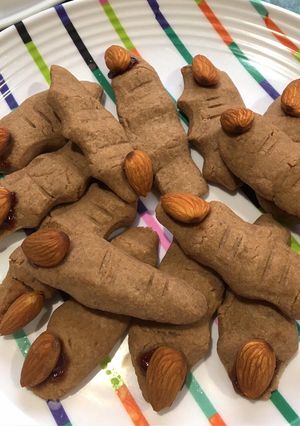 萬聖節手指餅乾 的食譜成品照片