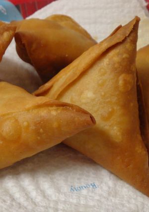 A picture of Beef Samosa.