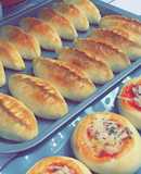 فطائر بالجبنه والزعتر