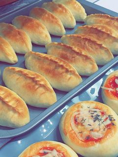 صورة لوصفة فطائر بالجبنه والزعتر