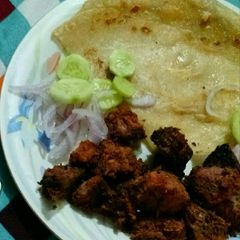 A picture of Spicy tikka boti.