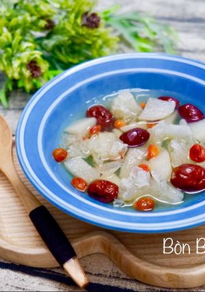 Hình của món Chè Trái Lê Tuyết Nhĩ.
