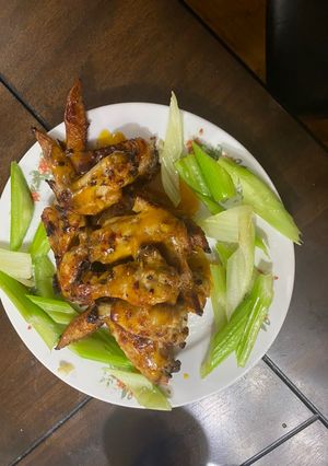 Hình của món Cánh gà sốt chanh giây.