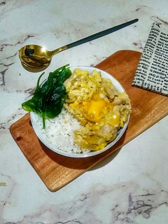 Foto resep Japanese Oyakodon / Rice Bowl Chicken adn Egg (Mpasi 12Month+)