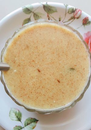 नाचणी सत्व राब (nachni satva raab recipe in marathi) रेसिपी चे मुख्य फोटो 