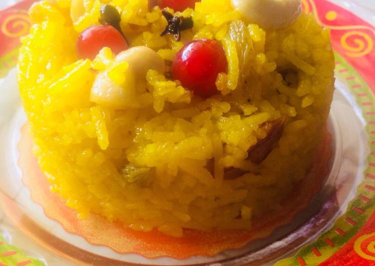 Easiest Way to Prepare Ultimate Zarda(yellow methe chawal)