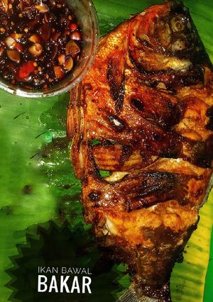 Foto resep Ikan bawal bakar